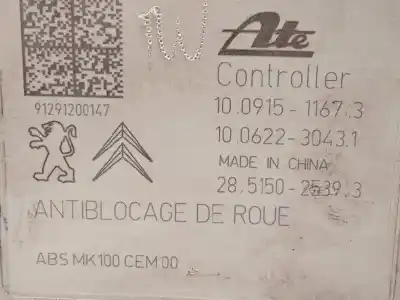 Peça sobressalente para automóvel em segunda mão abs por citroen c3 tonic referências oem iam 9802460680 10022001214 10091511673
