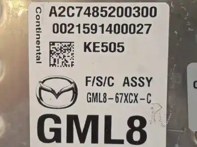 Second-hand car spare part electronic module for mazda cx-5 2.0 cat oem iam references gml867xcxc a2c7485200300 