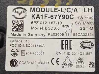 Second-hand car spare part sensor for mazda cx-5 2.0 cat oem iam references ka1f67y90c  