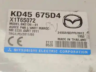 Автозапчастина б/у електронний модуль для mazda cx-5 2.0 cat посилання на oem iam kd45675d4  
