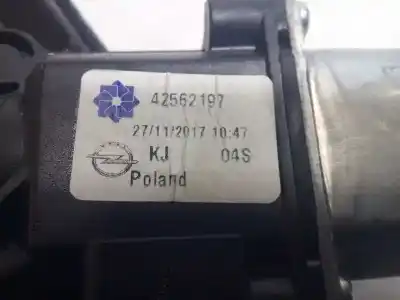 Автозапчастина б/у регулятор переднього правого скла для opel mokka x selective start/stop посилання на oem iam 42562197 98910suv20 