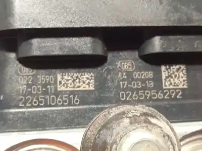 Peça sobressalente para automóvel em segunda mão abs por opel corsa e van 1.3 cdti referências oem iam 39084530 269871 0265956292