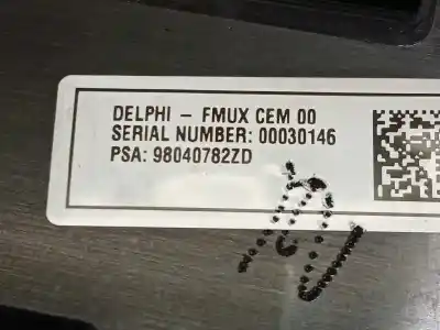 Автозапчастина б/у многофункційне управління для citroen c4 lim. seduction посилання на oem iam 98040782zd  