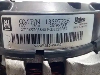 Автозапчастина б/у генератор для opel mokka x selective start/stop посилання на oem iam 13597226  