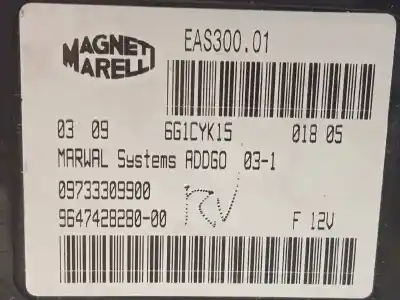 Автозапчастина б/у електронний модуль для peugeot 607 (s2) marfil pack посилання на oem iam 9647428280  