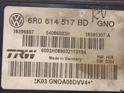 Second-hand car spare part abs for skoda rapid ambition oem iam references 6r0614517bd 18396607 54086003h