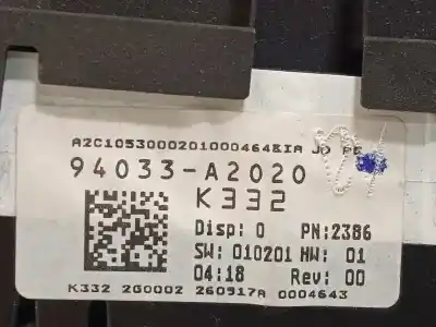 Автозапчастина б/у панель інструментів для kia cee´d (jd) 1.6 crdi 136 посилання на oem iam 94033a2020  