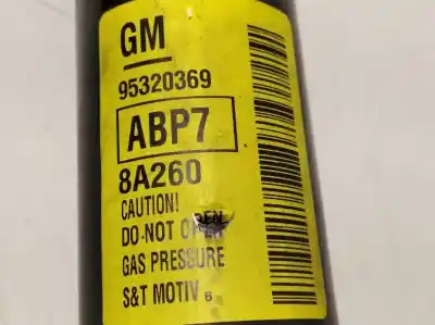 Автозапчасти б/у задний левый амортизатор за opel mokka 1.4 16v turbo (bivalent. gasolina / lpg) ссылки oem iam 95320369  