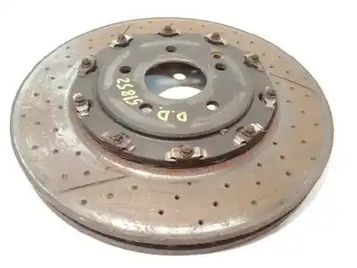 Pezzo di ricambio per auto di seconda mano disco freno anteriore per mercedes-benz clase slk (w171) roadster 55 amg (171.473) riferimenti oem iam a1714210112