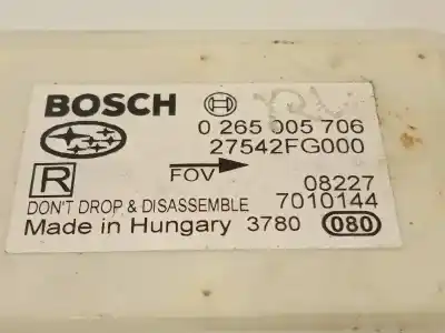 Recambio de automóvil de segunda mano de centralita esp para subaru impreza g12 2.0 diesel cat referencias oem iam 27542fg000 0265005706 