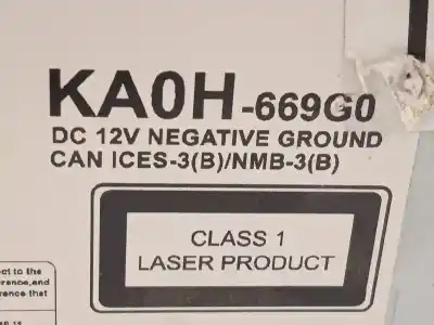 Second-hand car spare part multifunction display for mazda cx-5 (kf) 2.2 d oem iam references ka0t611j0a ka0h669g0 