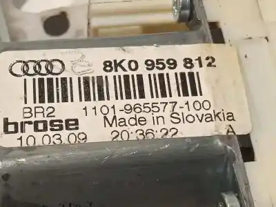 Автозапчасти б/у задний правый стеклорегулятор за audi q5 (8r) 2.0 tdi (125kw) ссылки oem iam 8r0839462b 8k0959812 