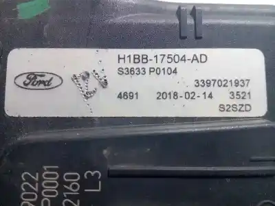 Автозапчастина б/у двигатель передніх склоочисників для ford fiesta (ce1) 1.1 cat посилання на oem iam h1bb17504ad h1bb17504ad 2122506