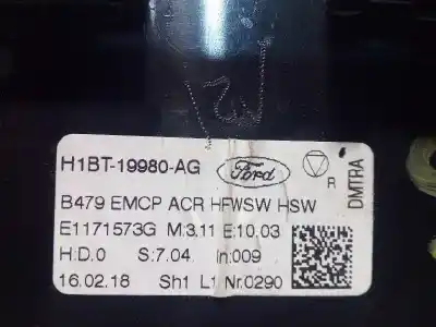 Автозапчастина б/у клімат-контроль для ford fiesta (ce1) 1.1 cat посилання на oem iam h1bt19980ag 2370029 