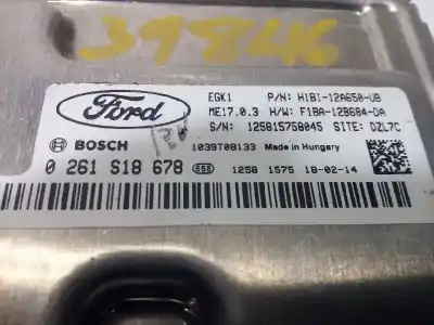 Автозапчастина б/у ебу контролер двигуна для ford fiesta (ce1) 1.1 cat посилання на oem iam f1ba12b684da 0261s18678 2140747