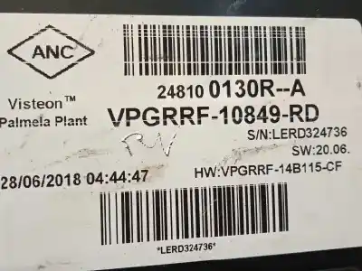 Автозапчастина б/у панель інструментів для renault captur i (j5_, h5_) 1.5 dci 110 посилання на oem iam 248100130r  