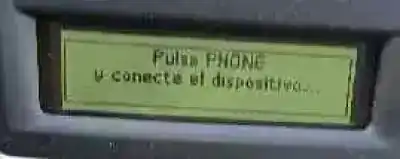 Second-hand car spare part multifunction display for volvo c30 d2 kinetic oem iam references 31268055  