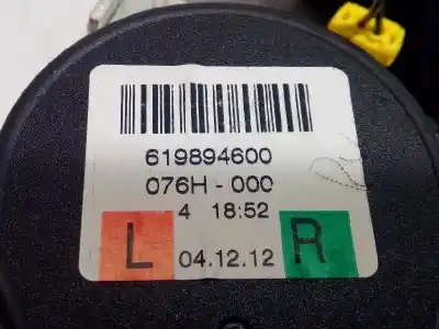 Tweedehands auto-onderdeel veiligheidsriem links achter voor volvo v40 1.6 diesel cat oem iam-referenties 619894600 31292072 
