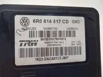 İkinci el araba yedek parçası abs için skoda rapid (nh3, nk3, nk6) 1.2 tsi oem iam referansları 6r0614517cd 54086975e a005a292