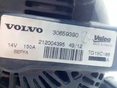 İkinci el araba yedek parçası alternatör için volvo v40 1.6 diesel cat oem iam referansları 30659390 tg15c186 36012505
