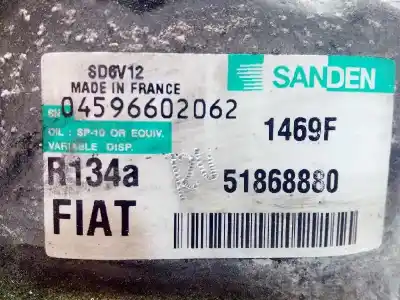 Автозапчасти б/у компрессор кондиционера воздуха за fiat doblo emotion ссылки oem iam 51868880 sd6v12 