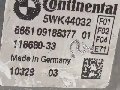 Second-hand car spare part electronic module for bmw x6 (e71) xdrive40d oem iam references 66519188377 5wk44032 