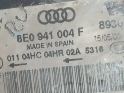 Second-hand car spare part right headlight for audi a4 berlina (8e) 1.9 tdi (96kw) oem iam references 8e0941004f 89305705 8e0941030c