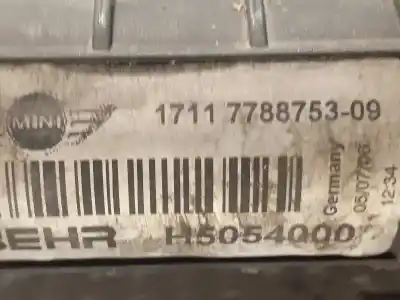 Pezzo di ricambio per auto di seconda mano radiatore d acqua per mini mini (r50,r53) one d riferimenti oem iam 17117788753  