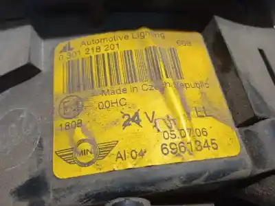 Автозапчасти б/у левая фара за mini mini (r50,r53) one d ссылки oem iam 6961345 63126961345 63127198729