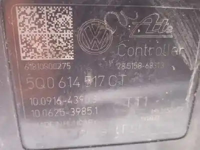 Peça sobressalente para automóvel em segunda mão abs por seat leon (5f1) 1.2 tsi referências oem iam 5q0614517ct 10022012424 28515868313