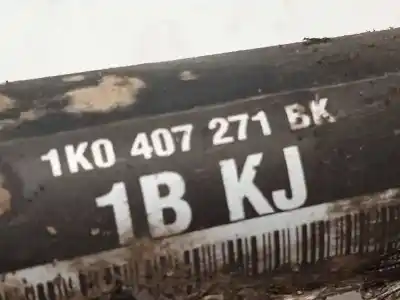 Автозапчастина б/у передня ліва трансмісія для seat leon (5f1) 1.2 tsi посилання на oem iam 1k0407271bk  