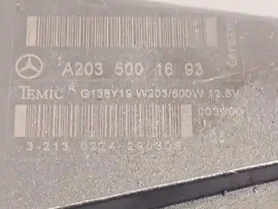 Second-hand car spare part radiator cooling fan for mercedes-benz clase clk (w209) coupe 320 (209.365) oem iam references a2035001693 a2035400788 