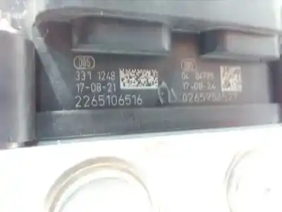 Peça sobressalente para automóvel em segunda mão abs por renault clio iv limited referências oem iam 476600188r 269722 0265956527