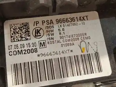 Second-hand car spare part indicator switch for peugeot 3008 premium oem iam references 96663614xt  6242wq