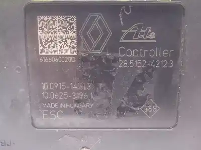 Автозапчастина б/у абс для dacia dokker 1.5 blue dci diesel fap cat посилання на oem iam 476600078r 10022006554 28515242123