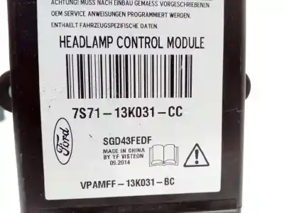 Автозапчасти б/у блок управления освещением за ford kuga (cbs) titanium s ссылки oem iam 7s7113k031cc  