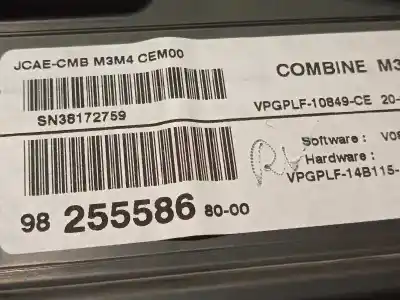 Автозапчасти б/у приборная доска за citroen c-elysée shine ссылки oem iam 9825558680  