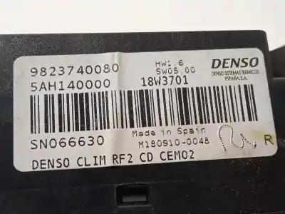 Автозапчастина б/у клімат-контроль для citroen c-elysée shine посилання на oem iam 9823740080  