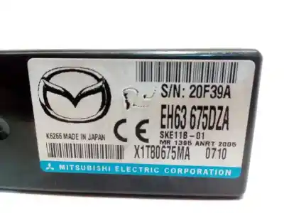 Second-hand car spare part electronic module for mazda cx-7 (er) 2.2 mzr-cd awd (er10a) oem iam references eh63675dza  
