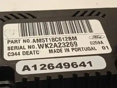 Автозапчасти б/у климат-контроль за ford c-max trend ссылки oem iam am5t18c612bm  1866943