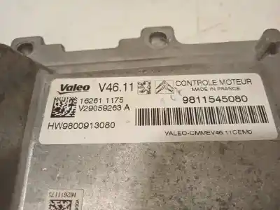 Автозапчасти б/у блок управления двигателем за citroen c4 cactus feel ссылки oem iam 9811545080 v29059263a 