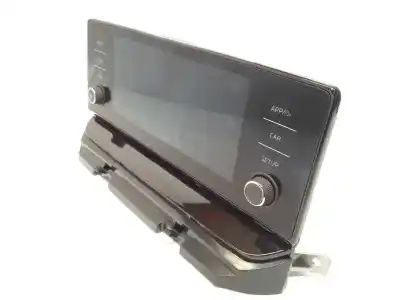 Peça sobressalente para automóvel em segunda mão display gps / multimídia por skoda octavia lim. (nx3) 2.0 tdi referências oem iam 5e3035869a  5e3035869aczh