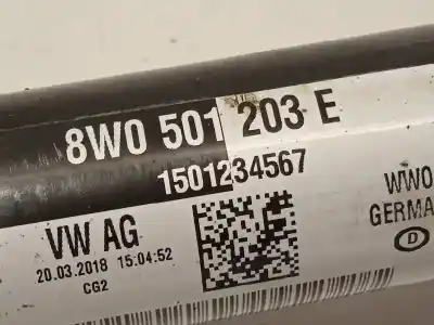 Автозапчасти б/у задняя левая трансмиссия за audi a5 sportback (f5a) básico quattro ссылки oem iam 8w0501203e  