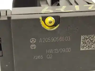 Recambio de automóvil de segunda mano de interruptor para mercedes clase c cabrio (bm 205) (6.2016->) c 200 (205.442) referencias oem iam a2059056603 2059056603 