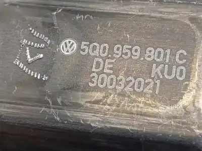 Second-hand car spare part driver left window regulator for skoda octavia lim. (nx3) 2.0 tdi oem iam references 5e3837655 5q0959801c 
