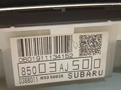 Автозапчасти б/у приборная доска за subaru legacy berl. b13 (bl) 2.0 d classic ссылки oem iam 85003aj500  