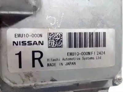 Second-hand car spare part electronic module for nissan qashqai (j10) 1.6 dci turbodiesel cat oem iam references emu10000n emu10000nf2424 
