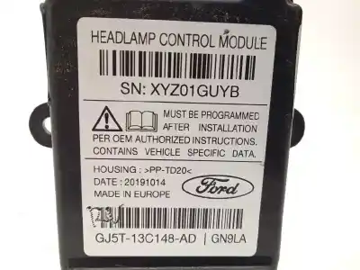 İkinci el araba yedek parçası isik kontrol ünitesi için ford kuga (cbs) 1.5 ecoboost cat oem iam referansları gj5t13c148ad 2068223 