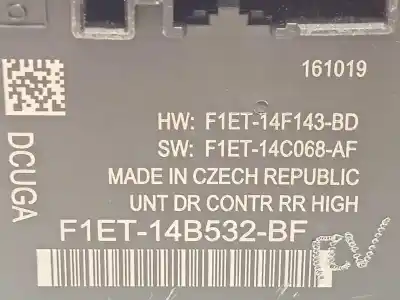 İkinci el araba yedek parçası konfor modülü için ford kuga (cbs) 1.5 ecoboost cat oem iam referansları f1et14b532bf  
