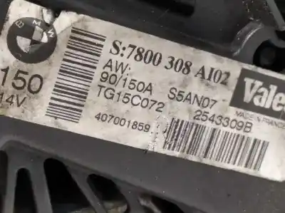 Gebrauchtes Autoersatzteil lichtmaschine zum bmw x3 (e83) 3.0sd oem-iam-referenzen 7800308 tg15c072 12317800308